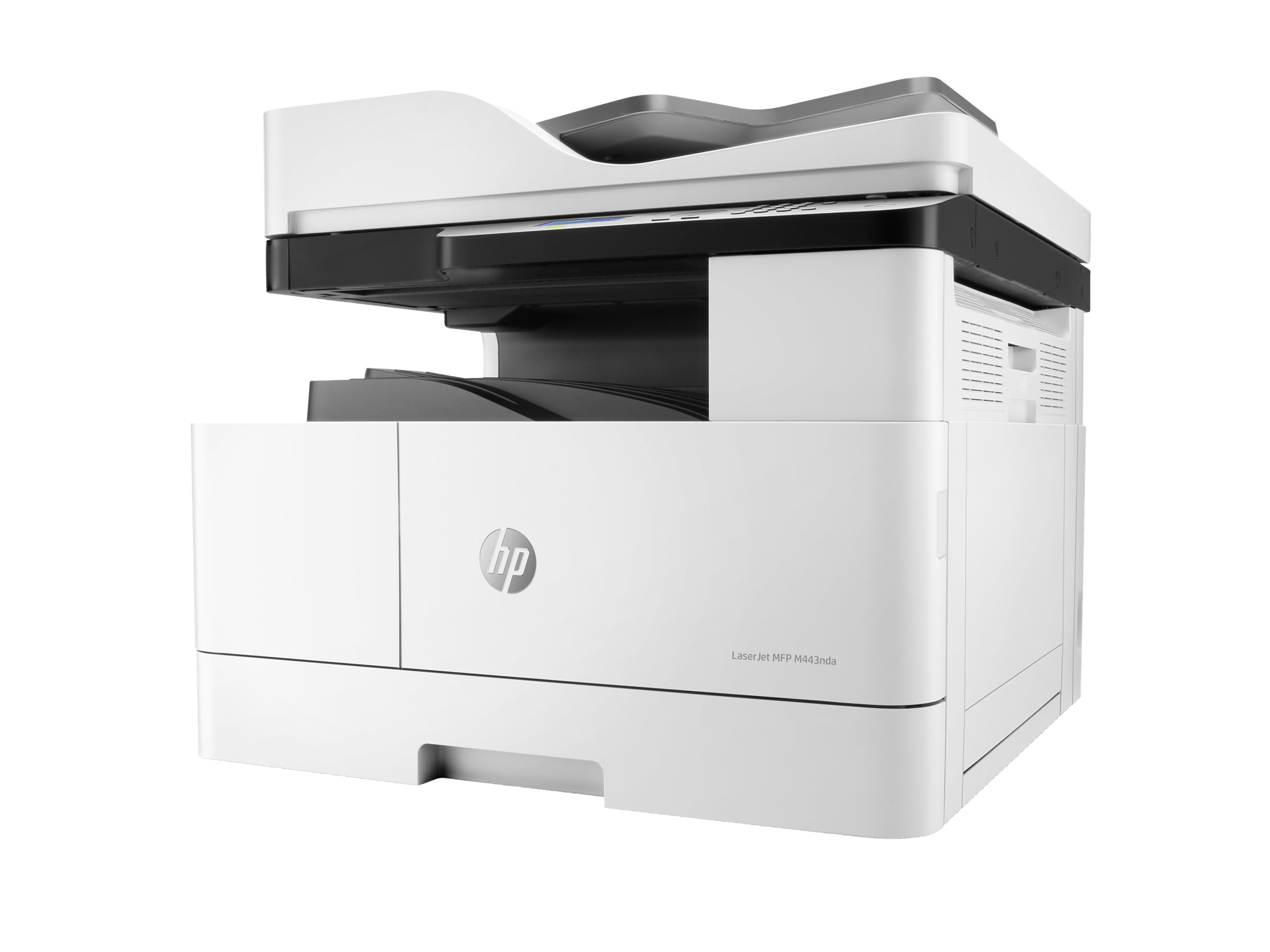 HP LaserJet MFP M443nda - Laser - Monodruck - 1200 x 1200 DPI - Monokopie - A3 - Schwarz - Weiß, Ansicht 4