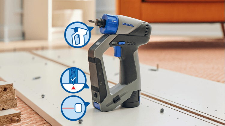 Dremel 3-in-1 Akku-Schrauber 12V 2 Ah, Ansicht 4