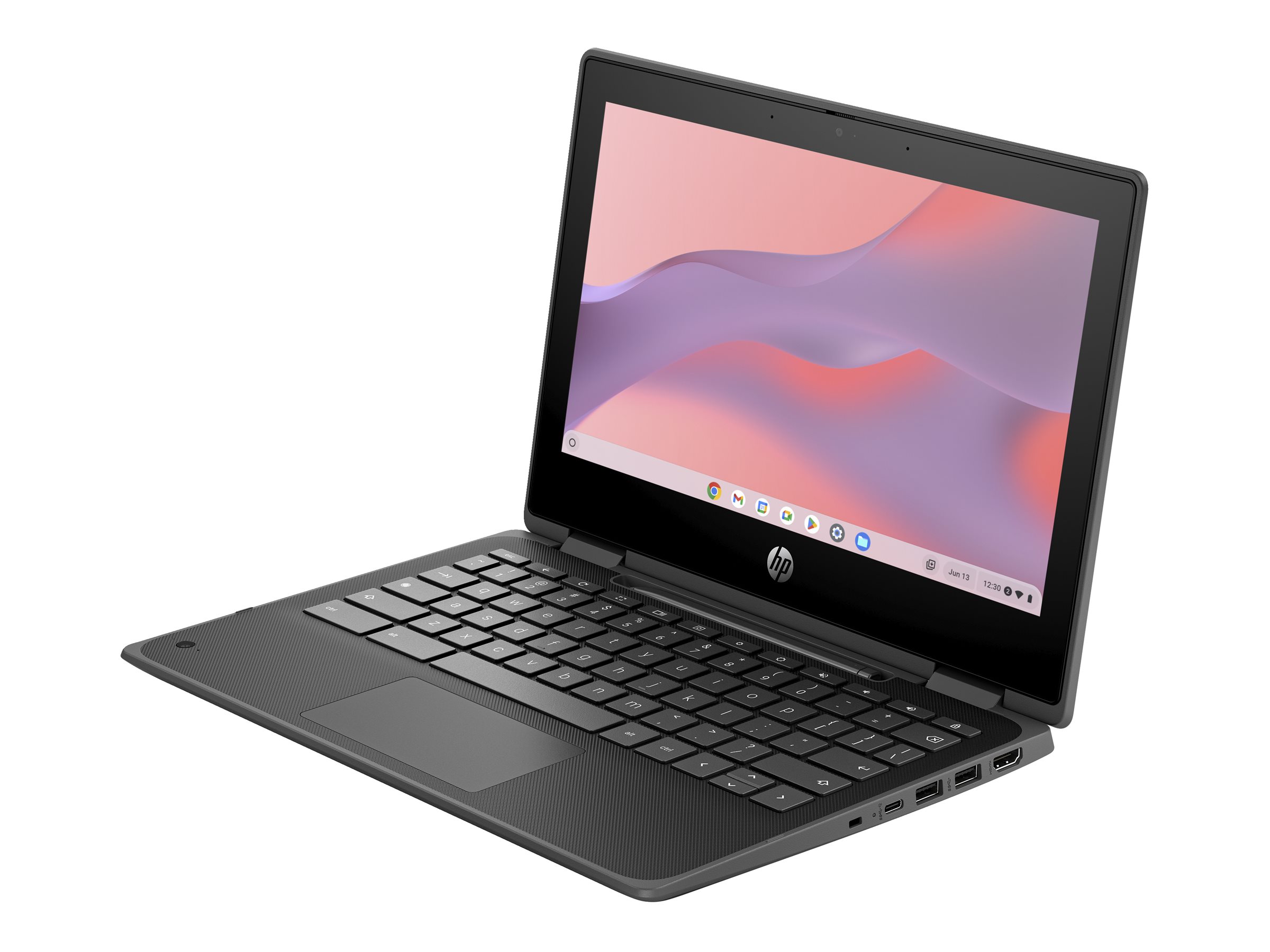 HP Fortis x360 11 G5 Chromebook - Flip-Design - Intel N-series N100 - Chrome OS - UHD Graphics - 8 GB RAM - 64 GB eMMC - 29.5 cm (11.6)