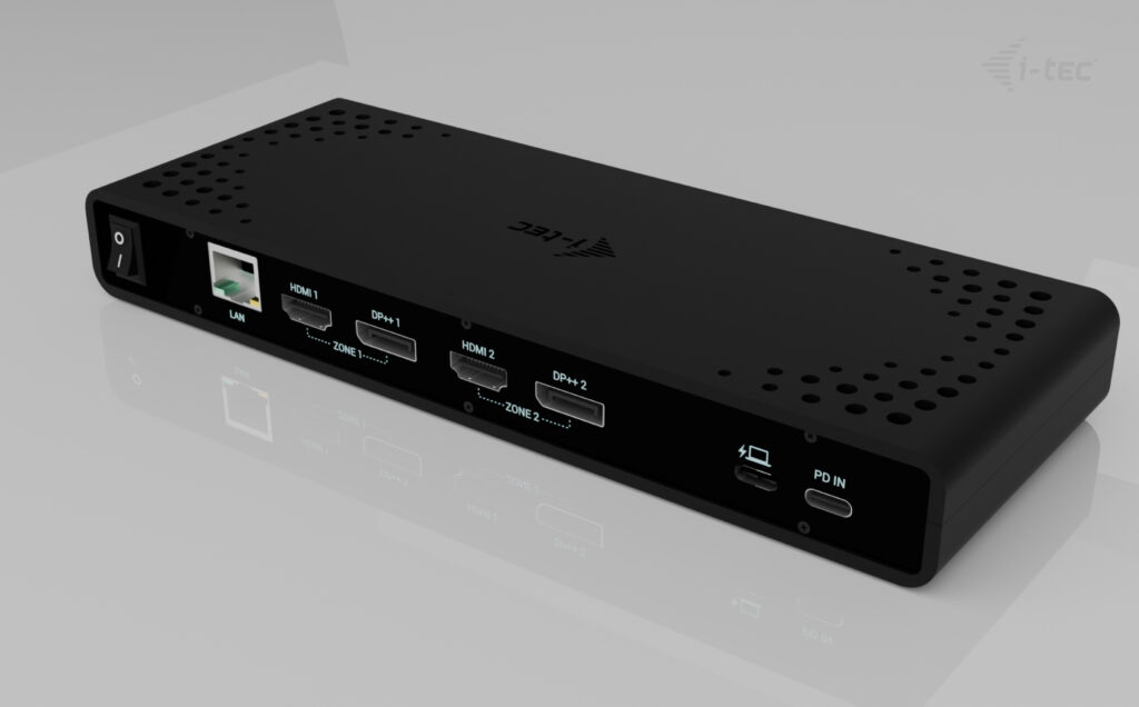i-tec Dockingstation - USB-C / USB4 / Thunderbolt 3 / Thunderbolt 4, Ansicht 3