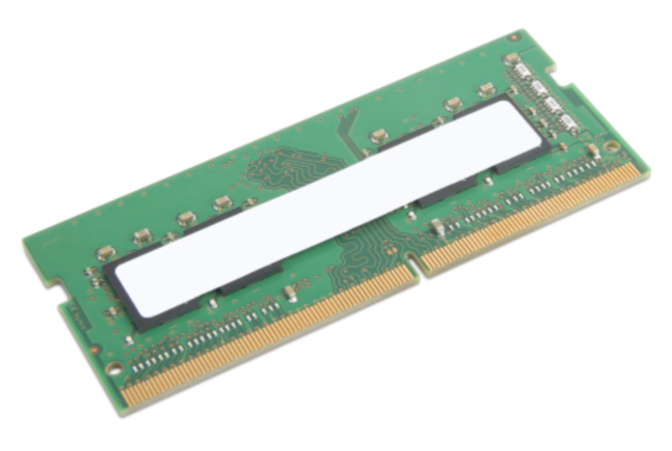 Lenovo DDR4 - Modul - 8 GB - SO DIMM 260-PIN - 3200 MHz / PC4-25600 - 1.2 V - ungepuffert - non-ECC - für ThinkCentre M70q  M80q  M90a  M90q  ThinkPad E14 Gen 2  E15 Gen 2  L14 Gen 1  L15 Gen 1  P1 (3rd Gen)
