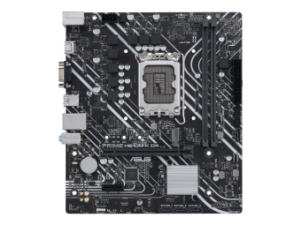 ASUS PRIME H610M-K D4 - Motherboard - micro ATX - LGA1700-Sockel - H610 Chipsatz - USB 3.2 Gen 2 USB 3.2 Gen 1 - Gigabit LAN - Onboard-Grafik (CPU erforderlich)