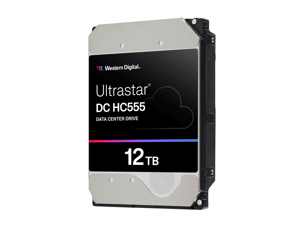 WD Ultrastar DC HC555 - Festplatte - Datencenter - 12 TB - intern - 3.5" (8.9 cm)