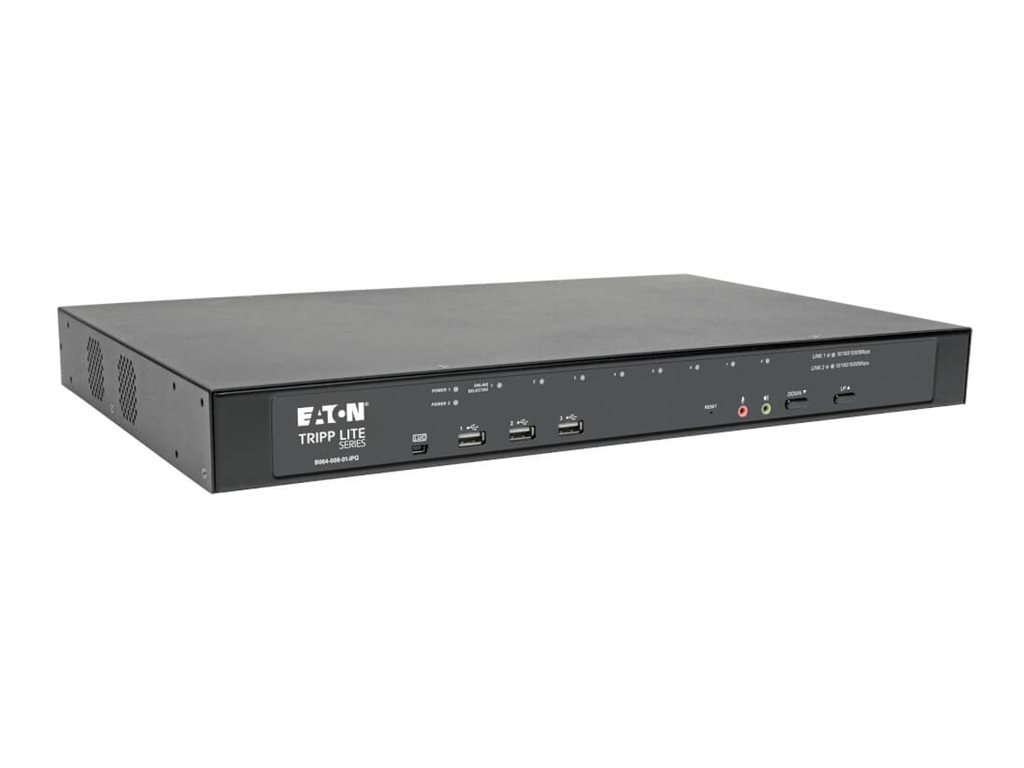 Tripp Eaton Tripp Lite series 8-Port Cat5 KVM over IP Switch with Virtual Media