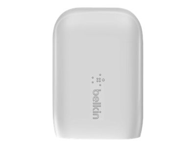 Belkin BoostCharge - Netzteil - 37 Watt - PD 3.0 - 2 Ausgabeanschlussstellen (USB, 24 pin USB-C), Ansicht 3