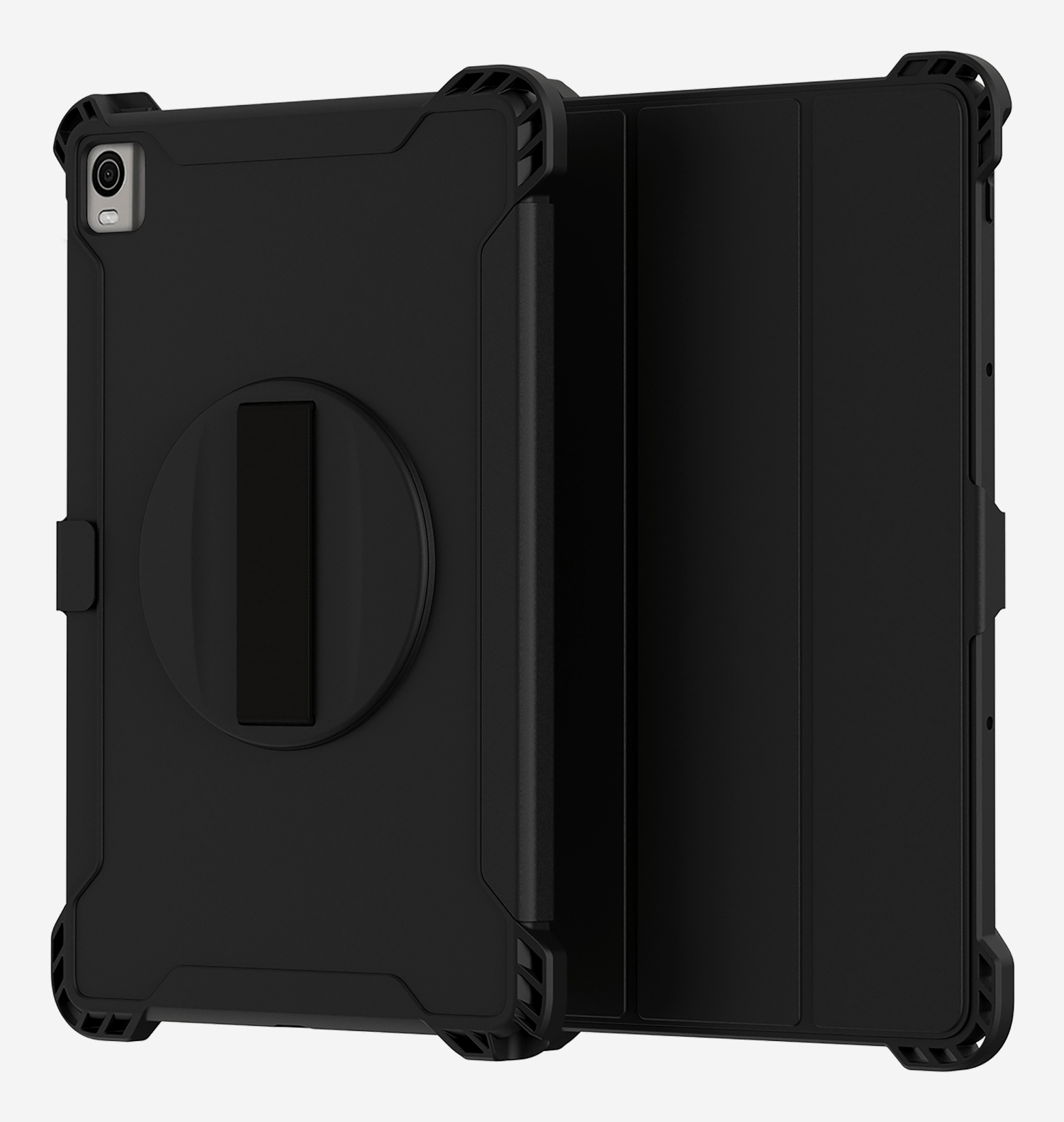 HMD Global HMD T21 - Flip-Hülle für Tablet - widerstandsfähig - Elastikband, Polycarbonat (PC), Ansicht 2