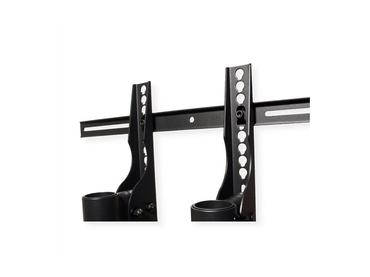 VALUE Wagen für Flachbildschirm / DVD-Player - Schwarz - Bildschirmgröße: 82-254 cm (32"-100"), Ansicht 3