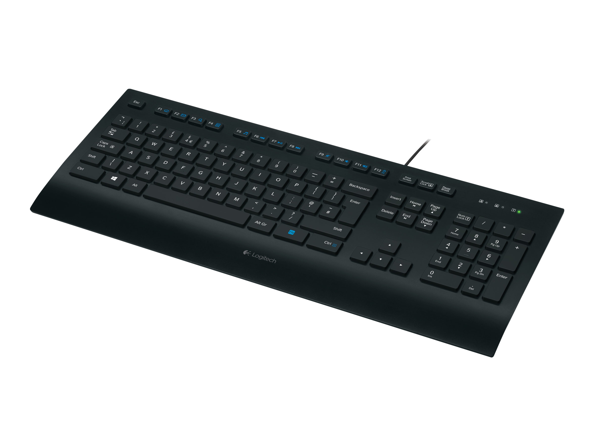 Logitech K280e - Tastatur - USB - Italienisch