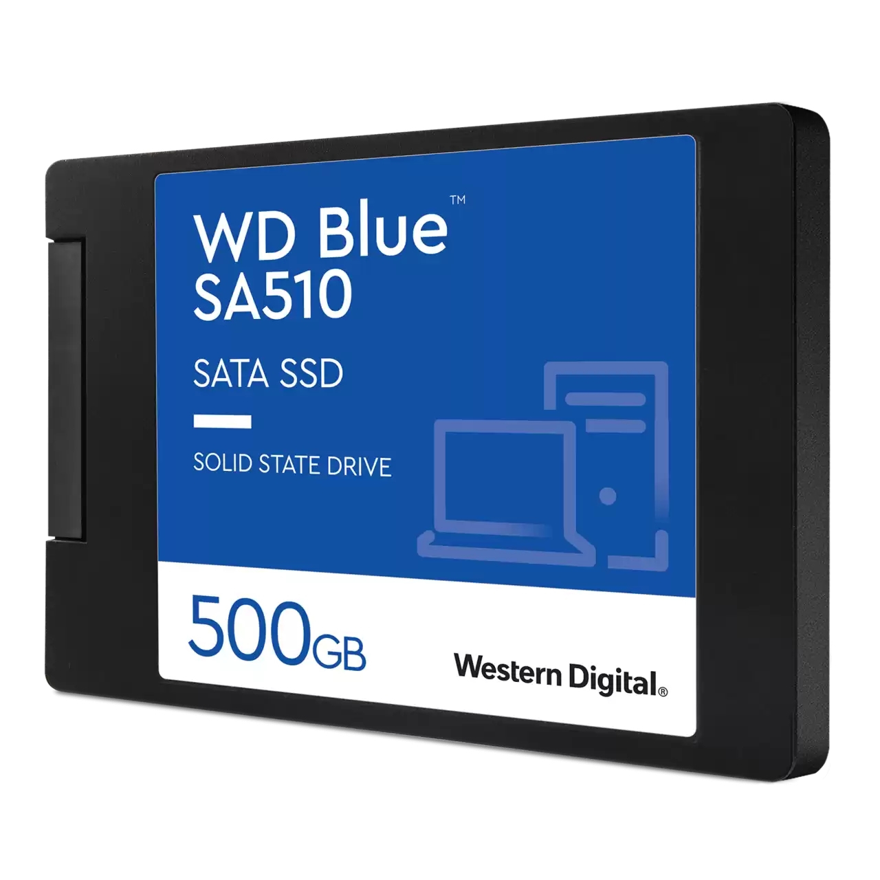 WD Blue SA510 SSD 500GB 2.5inch SATA III, Ansicht 3