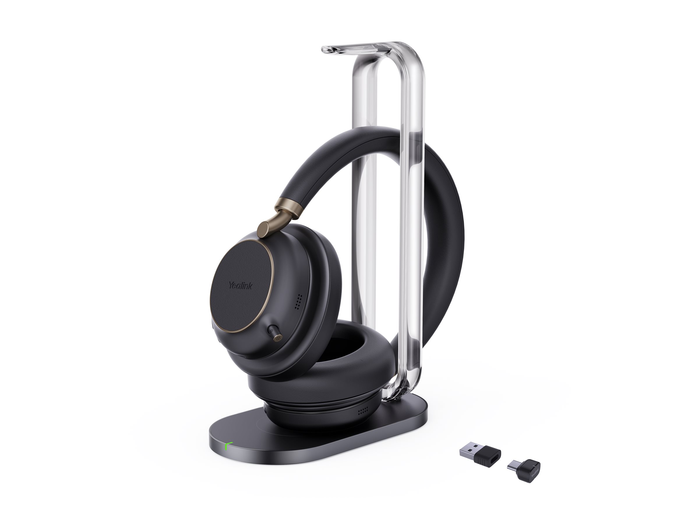 Yealink Headset BH76 Plus Teams Black USB-C/A - Headset - Kabellos, Ansicht 3