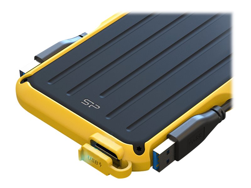 Silicon Power Armor A66 - Festplatte - 1 TB - extern (tragbar) - Gelb, Ansicht 4