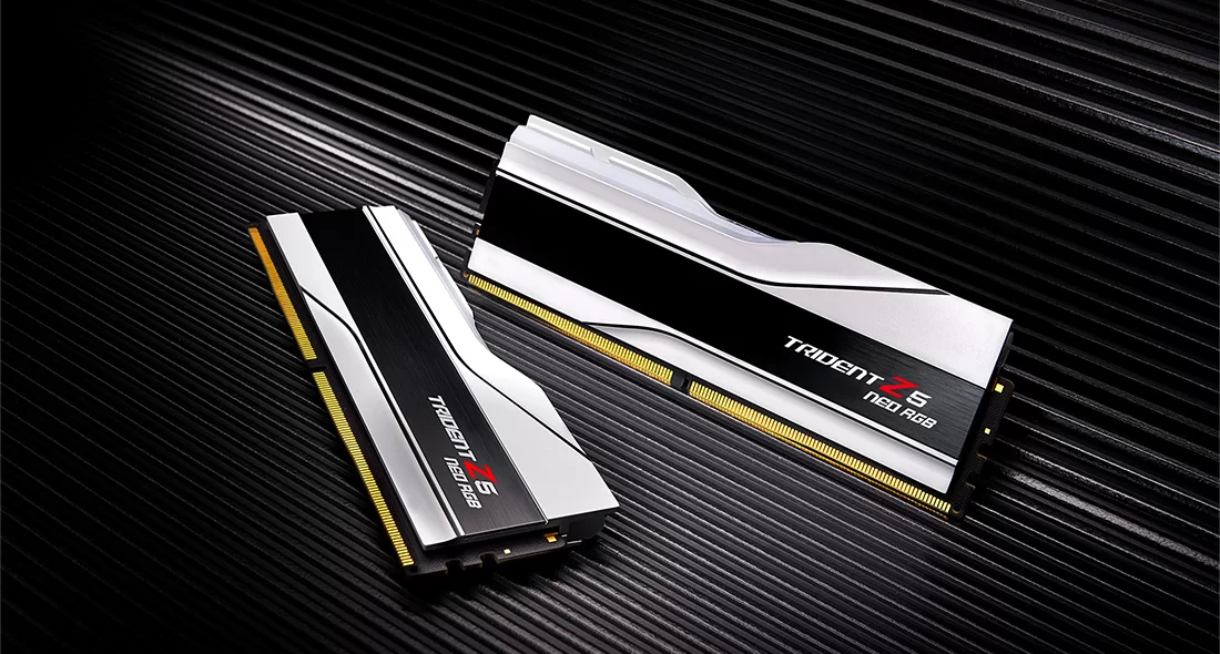 G.Skill Trident Z Neo F5-6000J3036F16GX2-TZ5NRW, 32 GB, 2 x 16 GB, DDR5, 6000 MH..., Ansicht 4