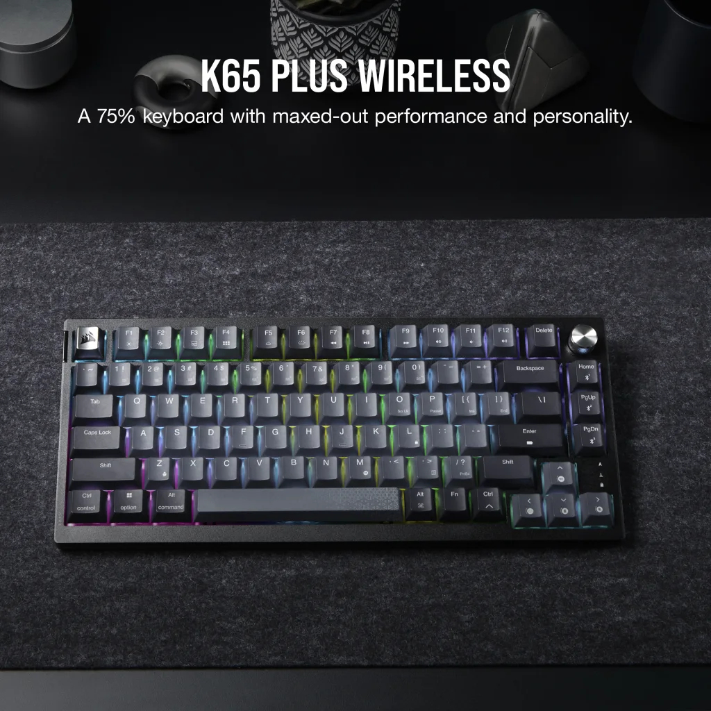 Corsair CH-91D401L-DE - Tastatur - TL: Deutsch, QWERTZ, Ansicht 2