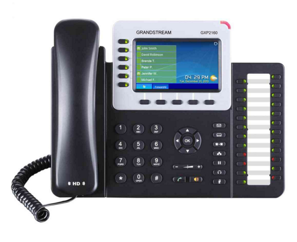 Grandstream GXP2160 Enterprise IP Phone - VoIP-Telefon, Ansicht 2
