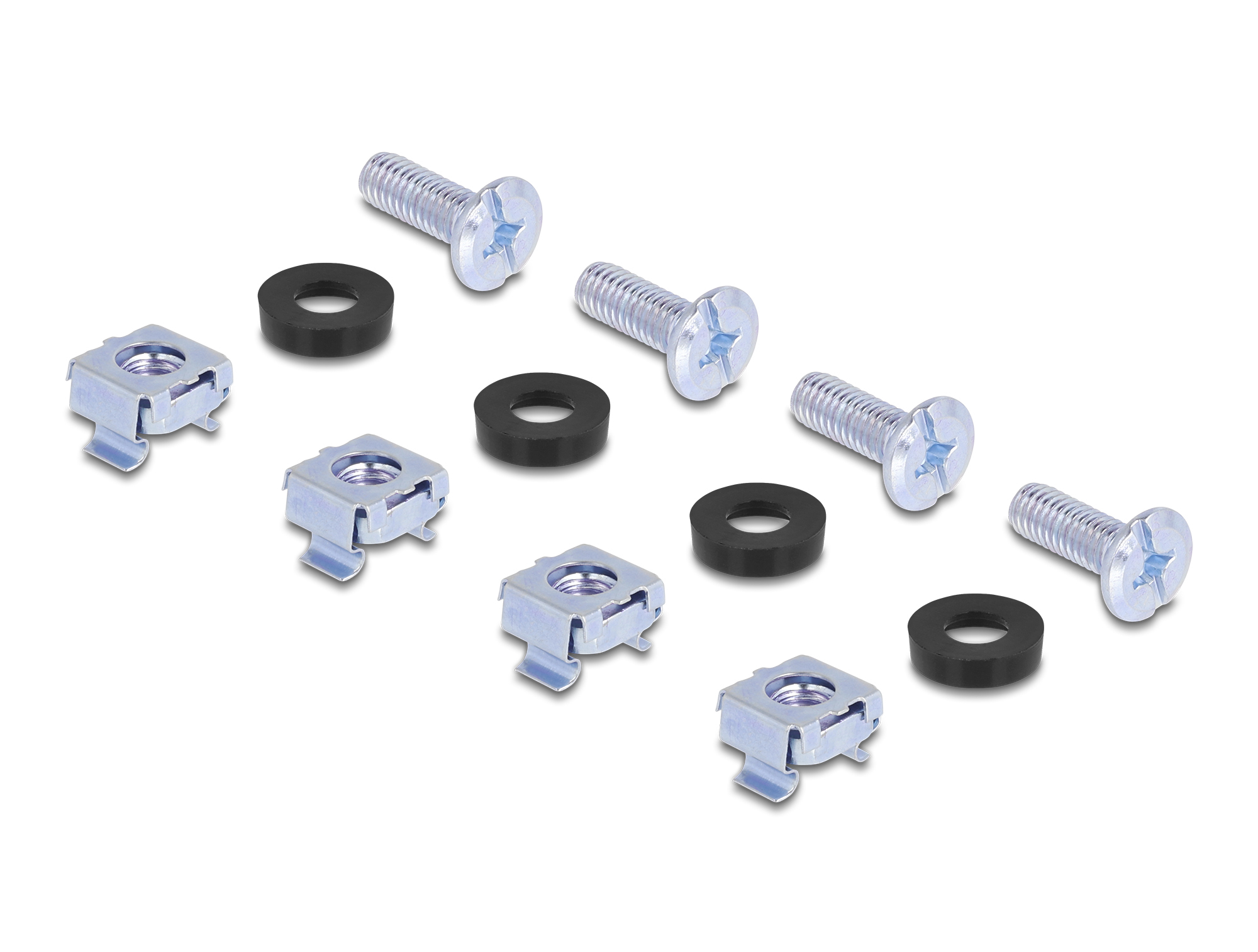 Delock Rackmontagesatz - Universal, 2 Teile - 1U - 25.4/48.3 cm (10/19), Ansicht 2