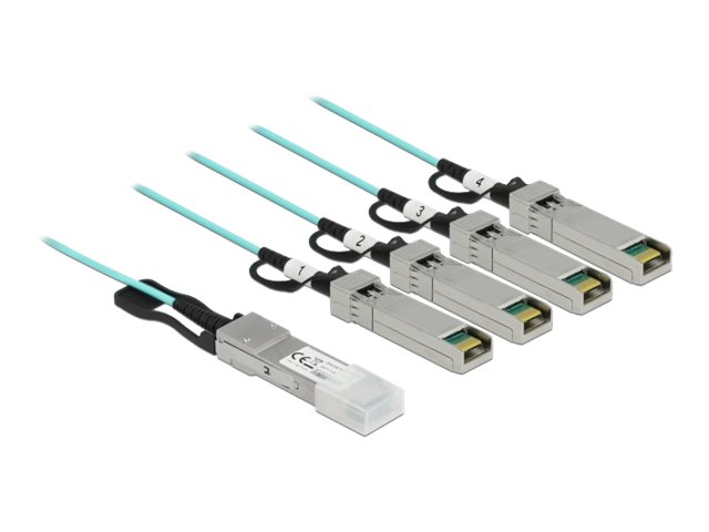Delock Ethernet 40 GBase-AOC-Kabel - QSFP+ (M)