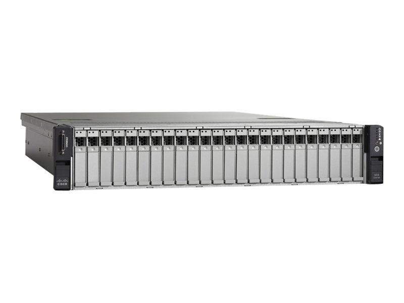 Cisco UCS C240 M3 High-Density Rack-Mount Server Small Form Factor - Server - Rack-Montage - 2U - zweiweg - keine CPU - RAM 0 GB - SATASAS - Hot-Swap 6.4 cm (2.5)