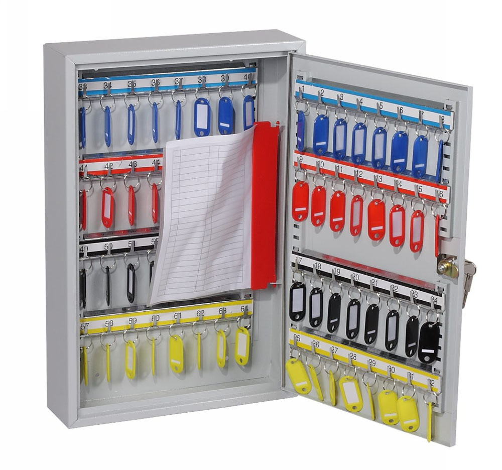 Phoenix Safe Phoenix KC0602K - Schlüsselschrank - 64 Haken, Ansicht 2