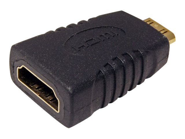 Roline - HDMI-Adapter - mini HDMI männlich zu HDMI weiblich - Schwarz