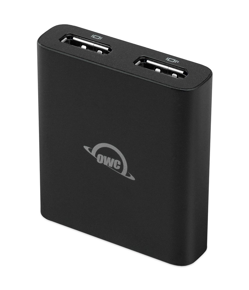 OWC Thunderbolt Dual DisplayPort Adapter - USB Typ-C - DisplayPorts ausgang - 7680 x 4320 Pixel, Ansicht 3