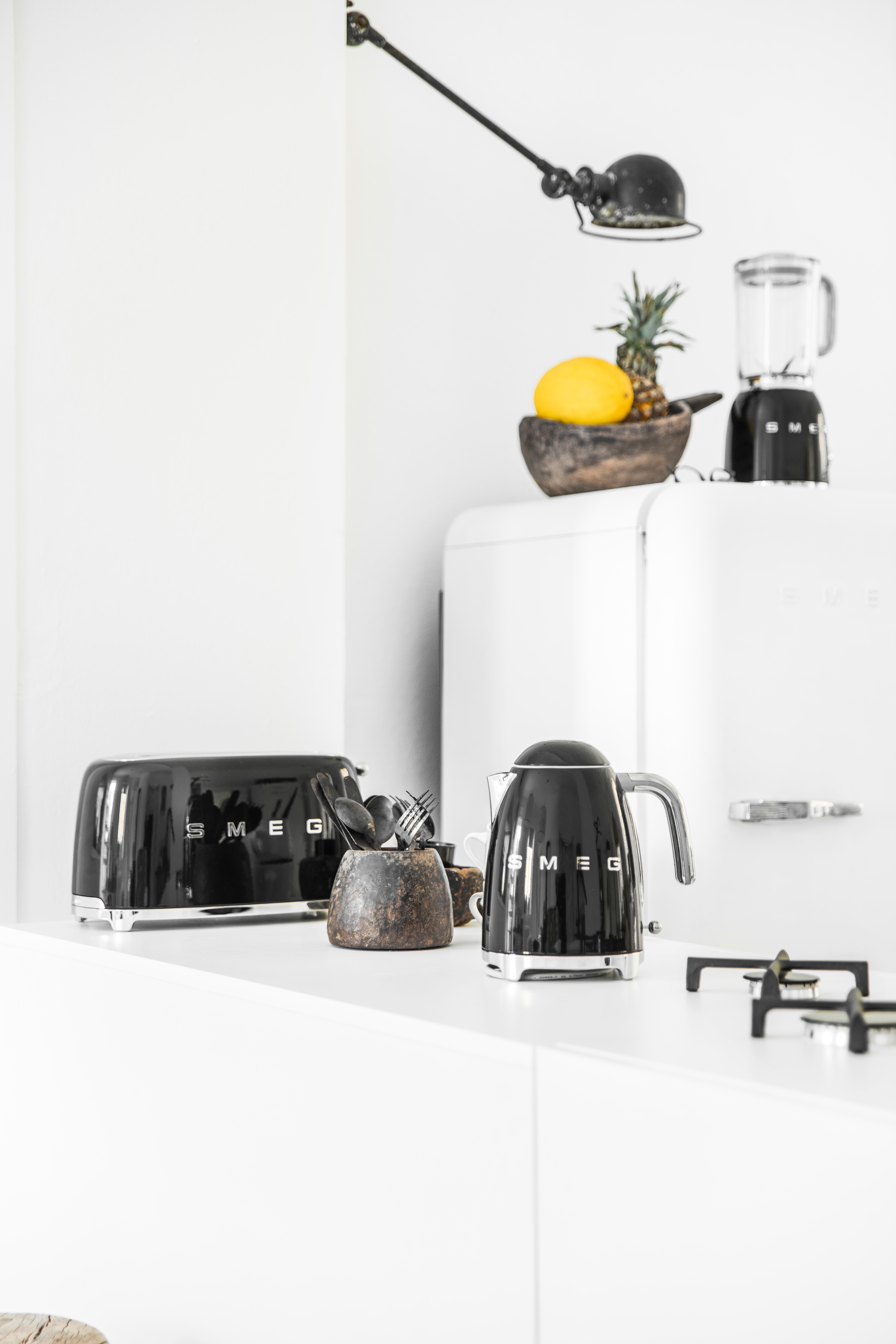 SMEG TSF02BLEU - 4 Scheibe(n) - Schwarz - Stahl - Tasten - Niveau - Drehregler - China - 1500 W, Ansicht 3