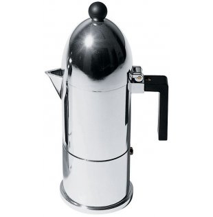 Alessi La Cupola Espressokaffeekanne A9095/6 B, Ansicht 2