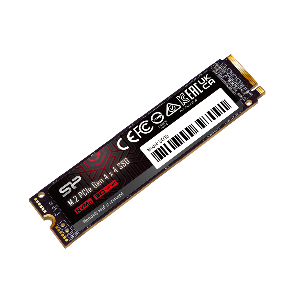 Silicon Power UD90 - SSD - 2 TB - intern - M.2 2280 - PCIe 4.0 x4 (NVMe), Ansicht 3