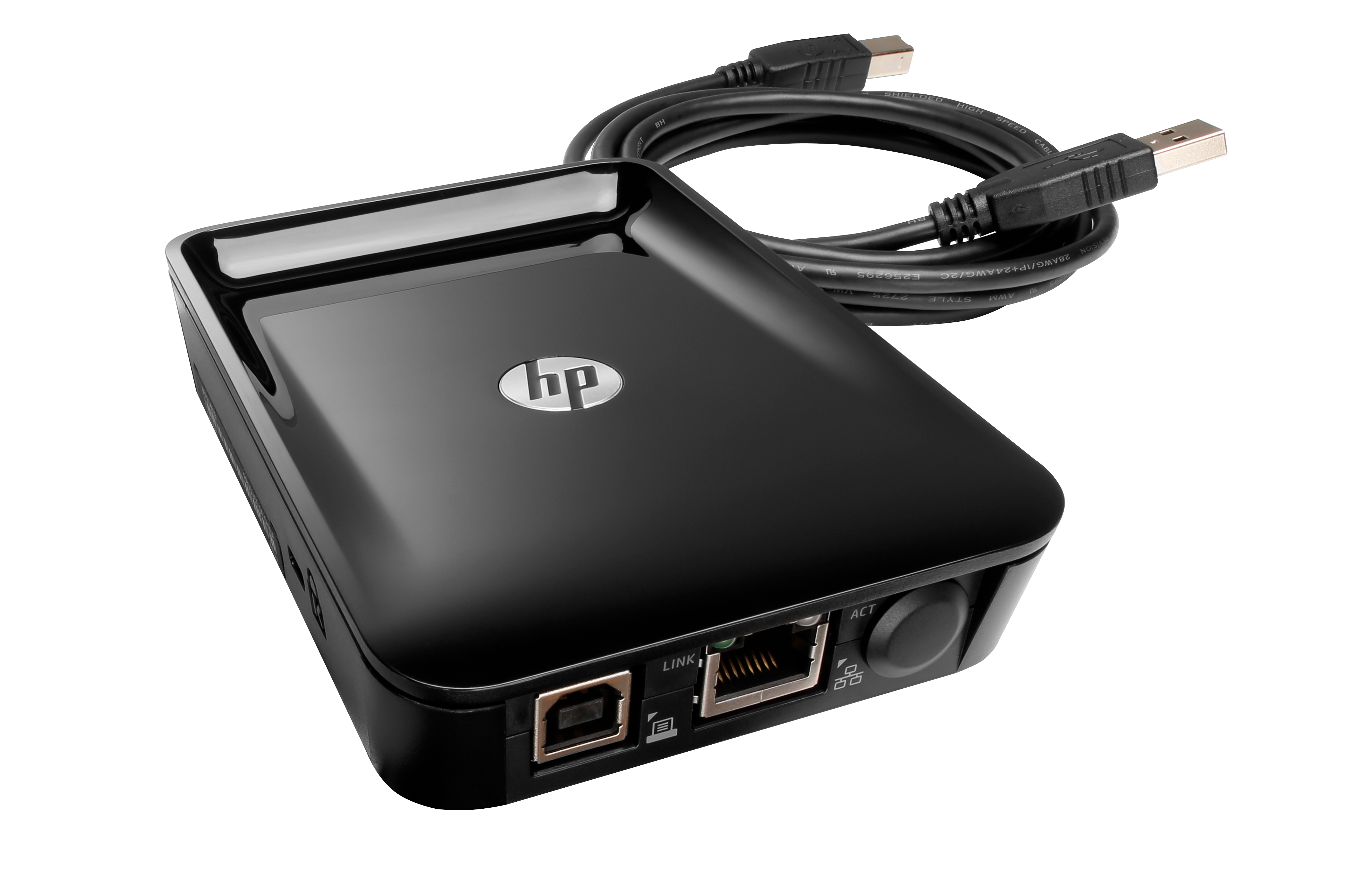 HP JetDirect - Druckserver - USB - für Color LaserJet Enterprise MFP 6800, MFP M480, Ansicht 2