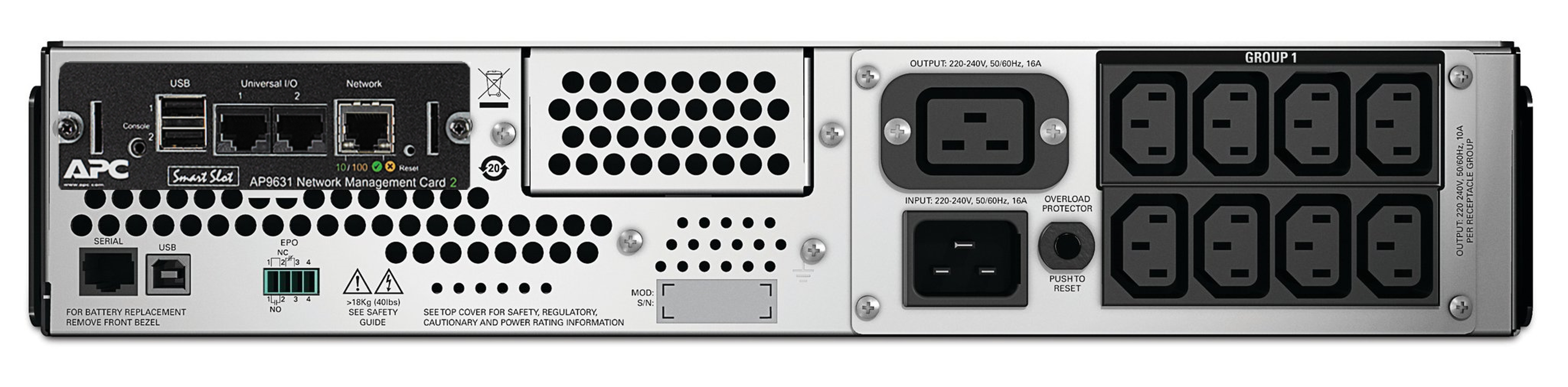 APC Smart-UPS 2200VA LCD RM - USV (Rack - einbaufähig), Ansicht 4