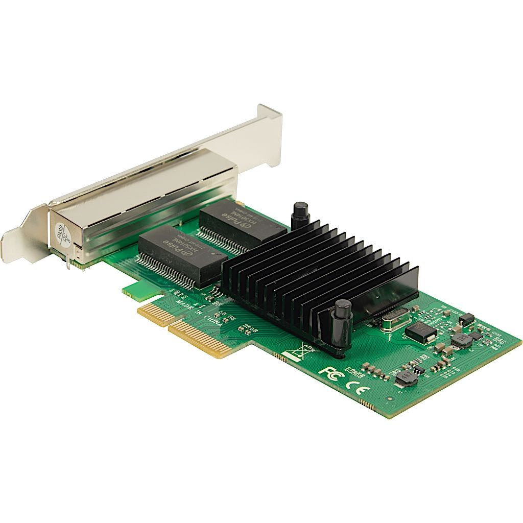 Inter-Tech Argus ST-7238 - Netzwerkadapter - PCIe 2.0 x4 Low-Profile, Ansicht 4