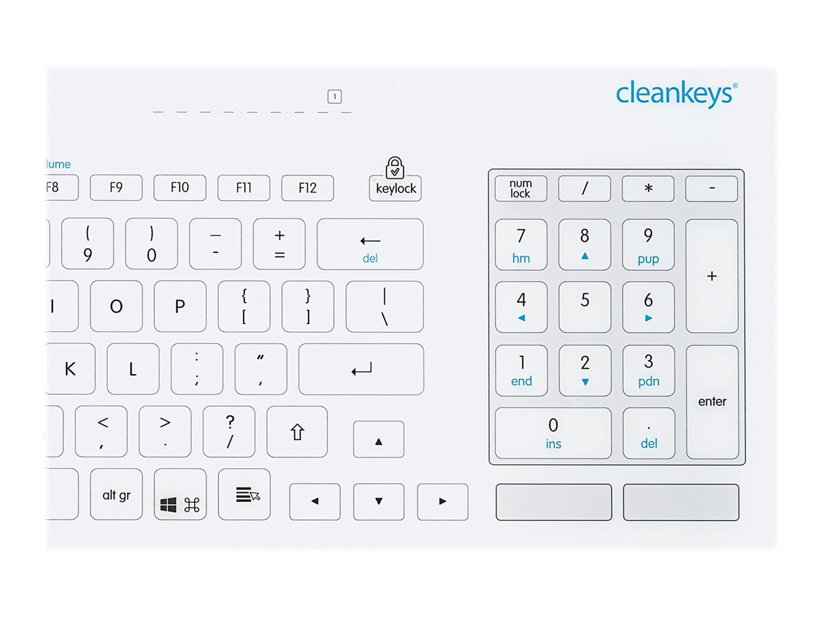 GETT CleanKeys CK5 - Tastatur - waschbar - USB - Deutsch