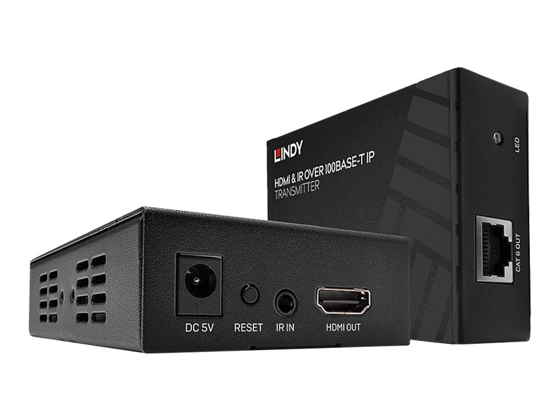LINDY HDMI over Ethernet Extender and Distribution System 1080p (TX & RX) - Erweiterung für Video/Audio - HDMI - bis zu 120 m