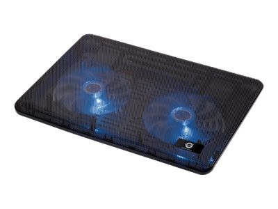 Conceptronic 2-Fan Cooling Pad (15,6 Zoll), schwarz