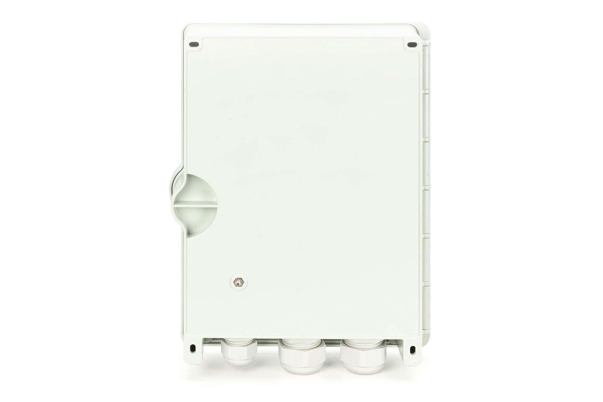 DIGITUS FTTH/FTTB-Anschlussgehäuse, bestückt, OS2, 12 Fasern, LC/APC, Ansicht 2