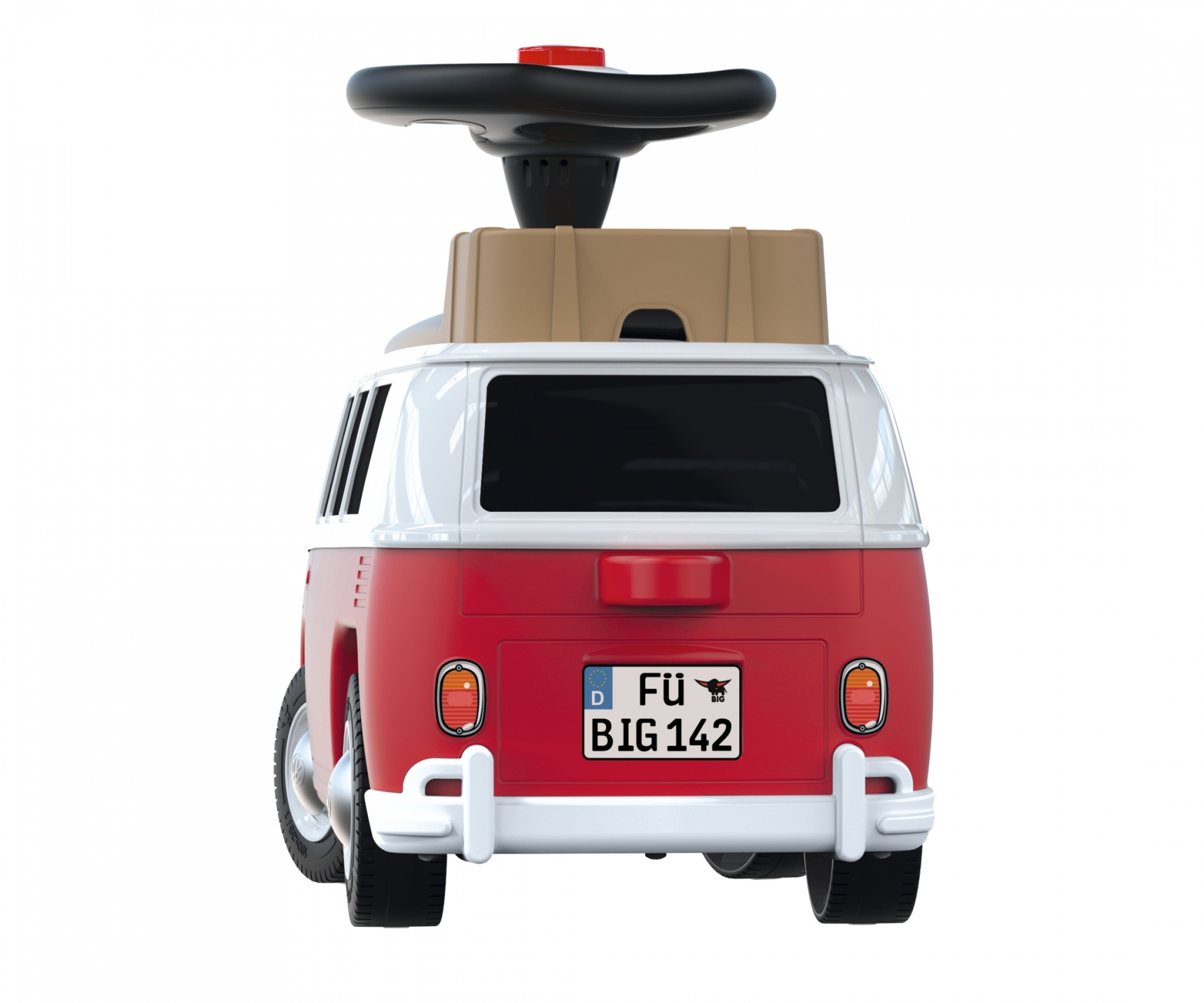 Simba Dickie BIG VW T1 - 1,5 Jahr(e) - 4 Rad/Räder - Rot, Ansicht 3