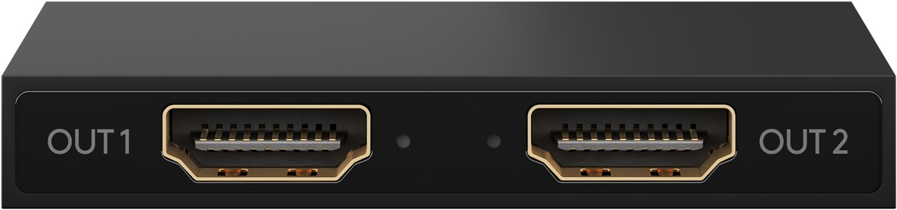 Wentronic 58480 - HDMI - 2x HDMI - 3840 x 2160 Pixel - 65 mm - 64,8 mm - 7,45 mm, Ansicht 3