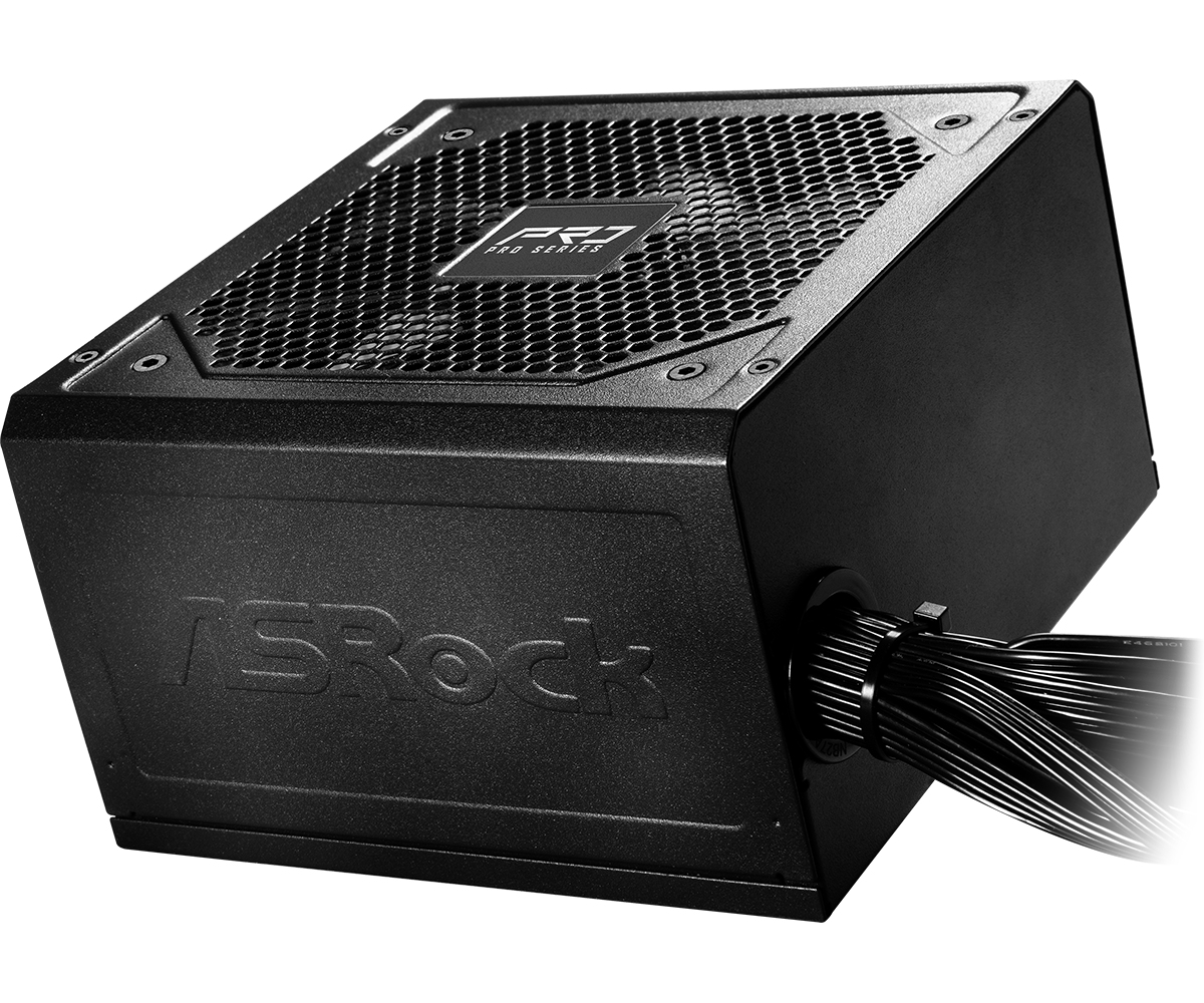ASRock Pro Series Pro-850B ATX 80+ Bronze black - Netzteil - ATX, Ansicht 4