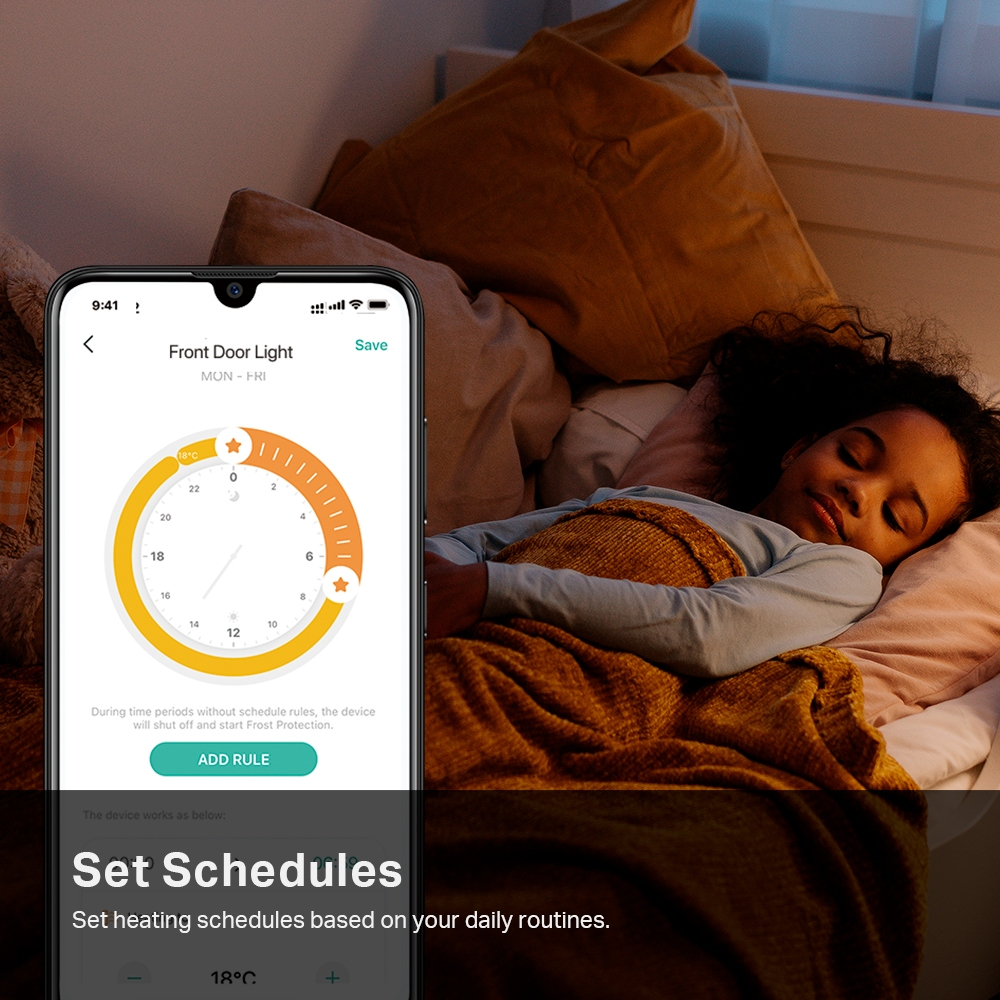 TP-LINK Kasa Smart KE100 KIT V1 - Smart Thermostat, Ansicht 4