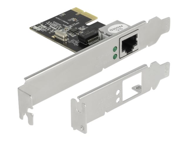Delock - Netzwerkadapter - PCIe 1.1 Low-Profile - Gigabit Ethernet x 1