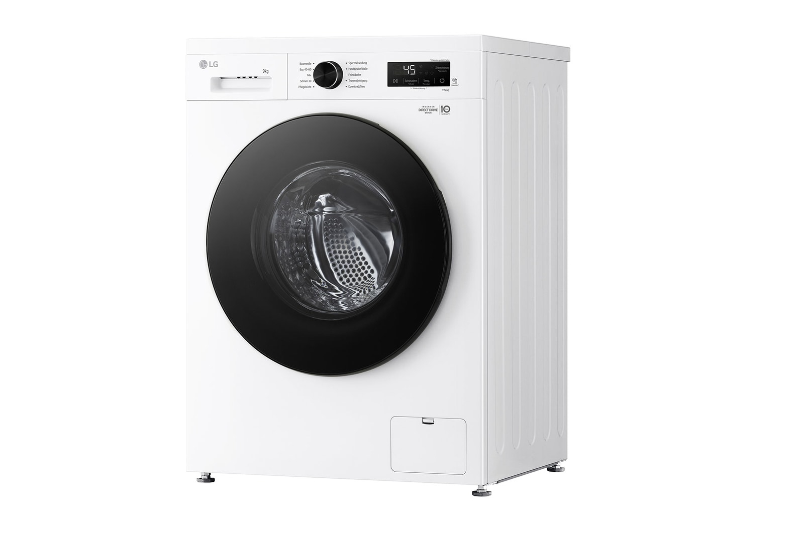LG F4WB309Y, Frontlader, 9 kg, B, 75 dB, 1400 RPM, A, Ansicht 4