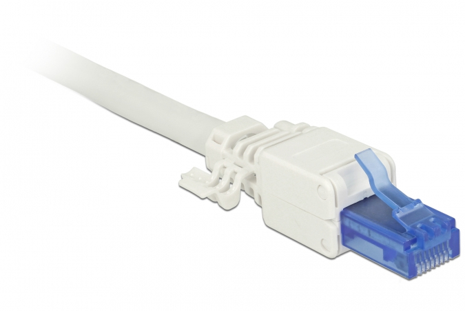 Delock Netzwerkanschluss - RJ-45 (M) - UTP - CAT 6a - (Anzahl pro Packung: 2), Ansicht 3