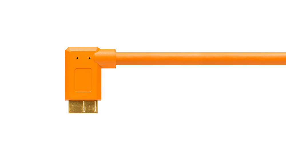 Tether Tools CU61RT15-ORG - 4,6 m - USB A - Micro-USB B - USB 3.2 Gen 1 (3.1 Gen 1) - 5 Gbit/s - Orange, Ansicht 3