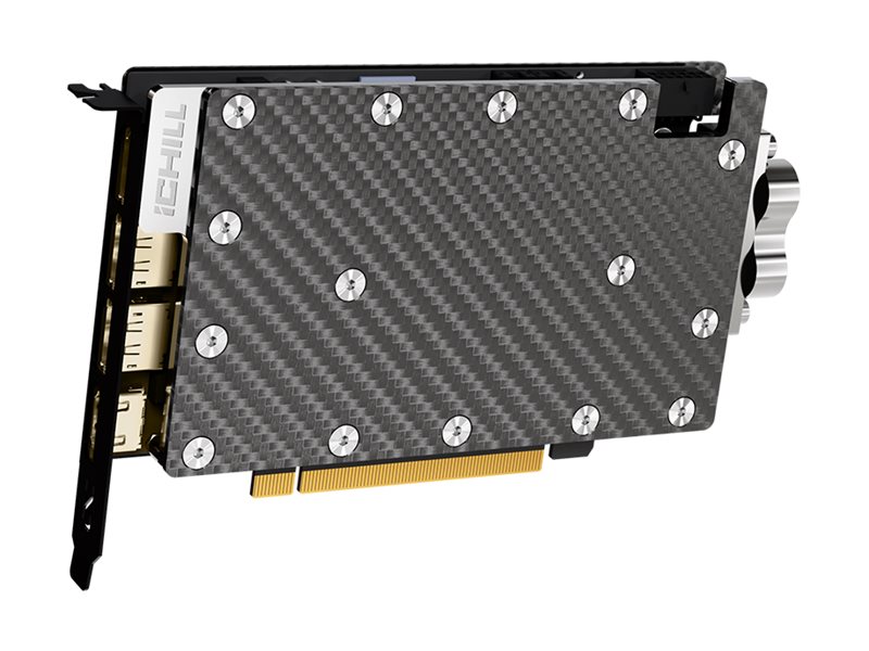 Inno3D C50803-16D7X-1760FBP GeForce RTX 5080 iChill Frostbite Pro GDDR7 - PCI-Express - 16.384 MB, Ansicht 3