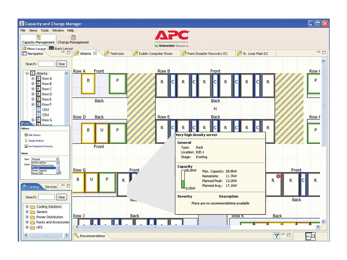 APC InfraStruXure Operations Floor (WNSC010201)
