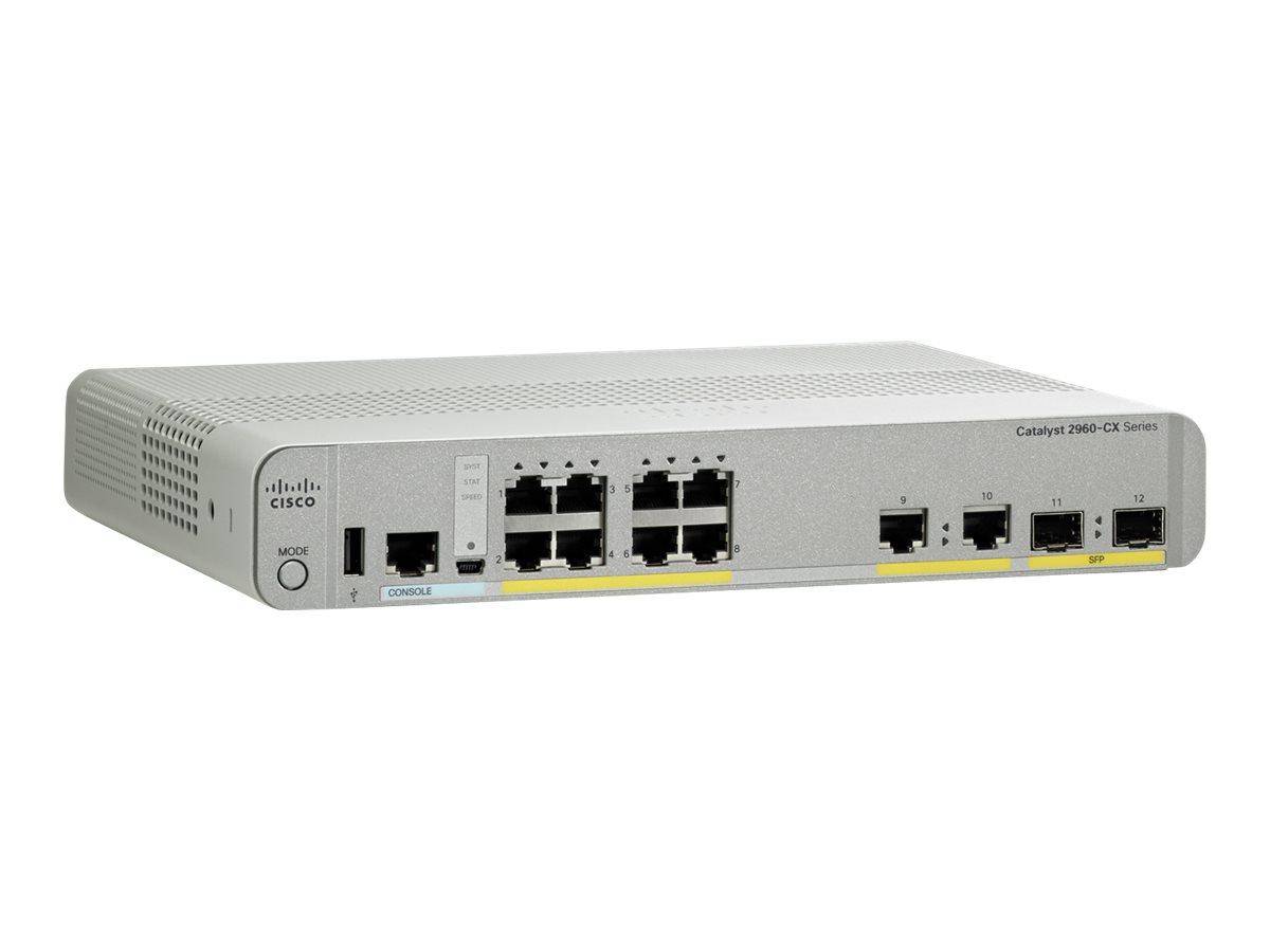 Cisco Catalyst 2960-CX Switch 8 GE LAN Base (WS-C2960CX-8TC-L)