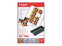 Canon KC-18IF - 18 Stck. Etiketten - für Canon SELPHY CP1000, Ansicht 2