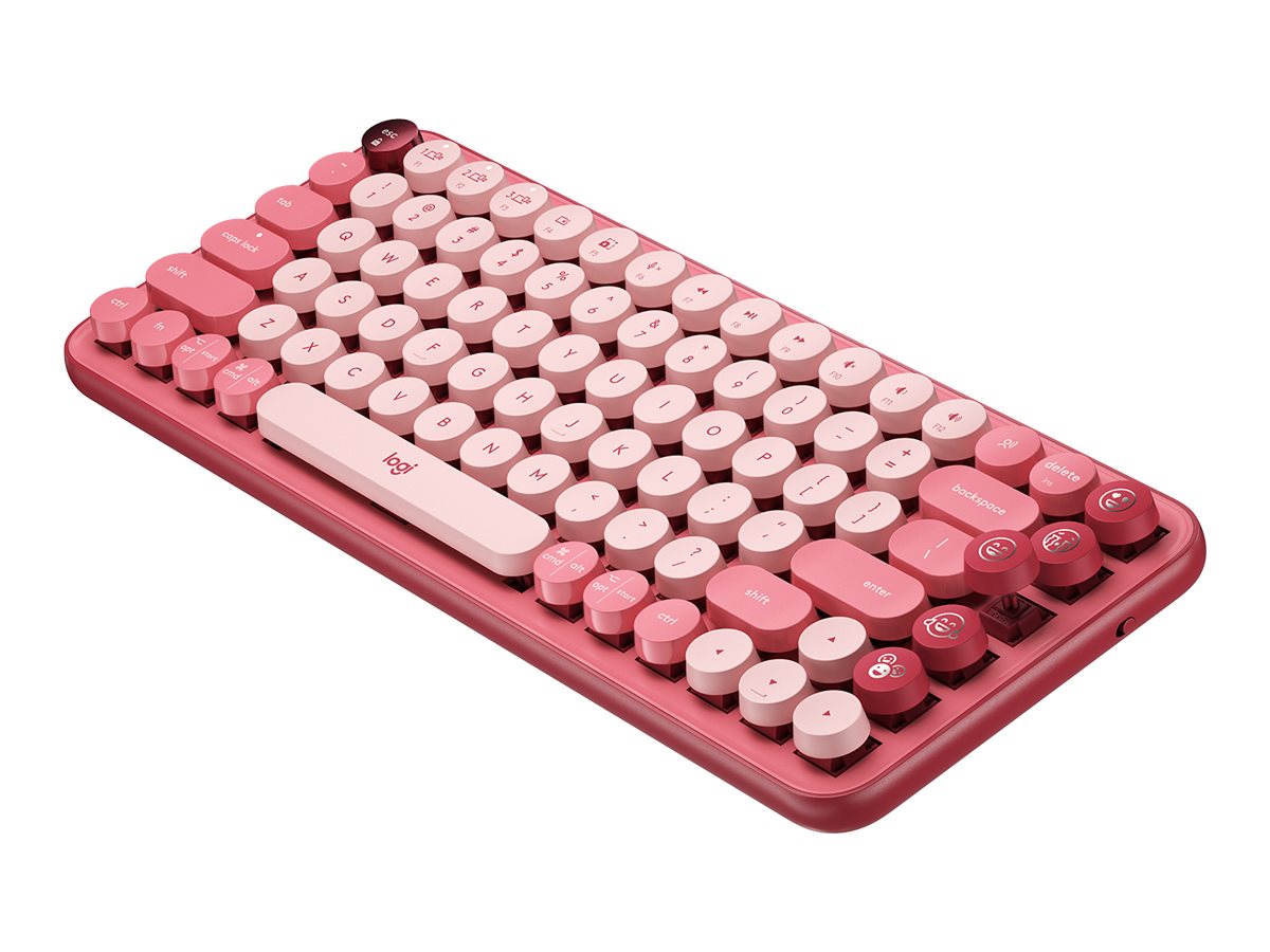 Logitech POP Keys - Tastatur - kabellos - Bluetooth LE Bluetooth 5.1