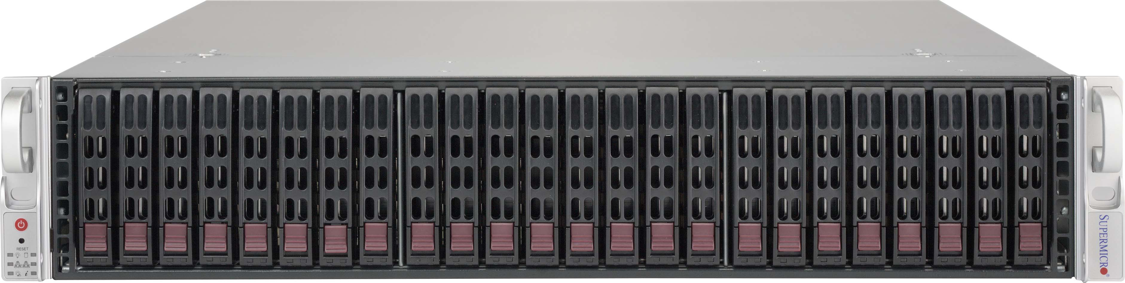 Supermicro SC216 BE2C-R609JBOD - Rack-Montage, Ansicht 2