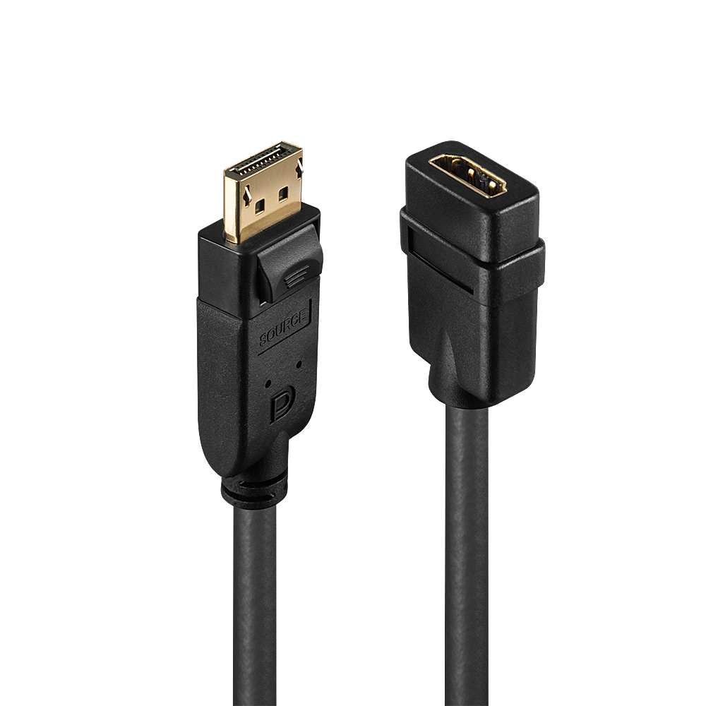 Lindy Videoadapter - DisplayPort männlich zu HDMI weiblich