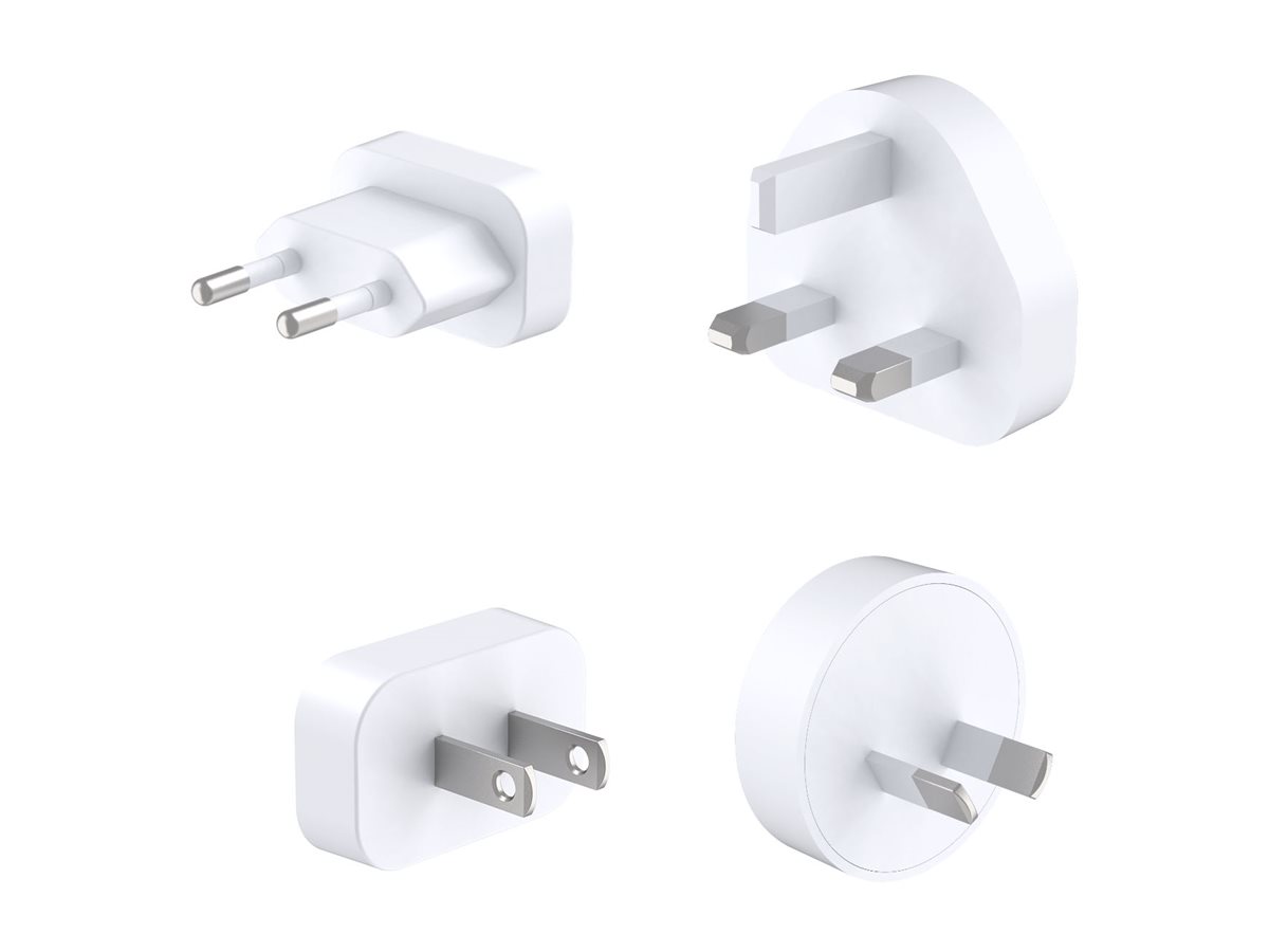 D-Link DCP-651 - Netzteil - GaN - 65 Watt - 5 A - PD 3.0, QC 4.0 - 3 Ausgabeanschlussstellen (2 x USB-C, USB Typ A), Ansicht 4